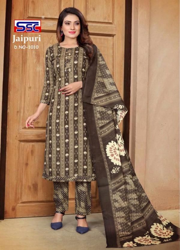 SSC Jaipuri Cotton Vol-1 Soft Cotton Designer Exclusive Dress Material